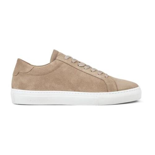 Les Deux Semskade Sneakers för Män Beige, Herr