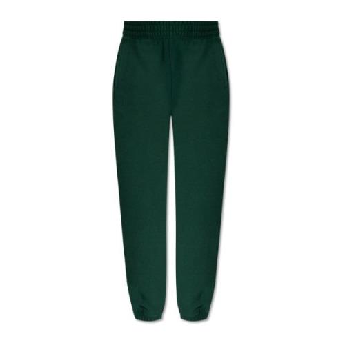 Burberry Sweatpants med logotyp Green, Dam