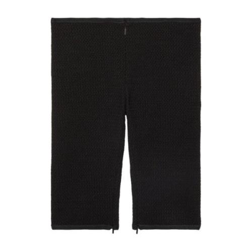 Gucci Cruise Svarta Shorts med Appliqué Logo Black, Dam