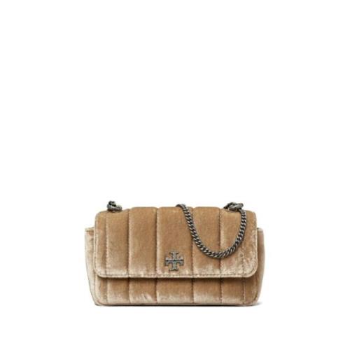 Tory Burch Quiltad Kira Axelväska Brown, Dam