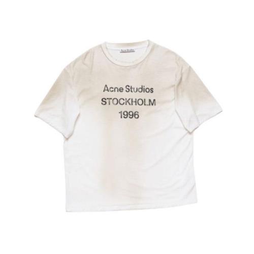 Acne Studios Dusty White T-shirt White, Herr