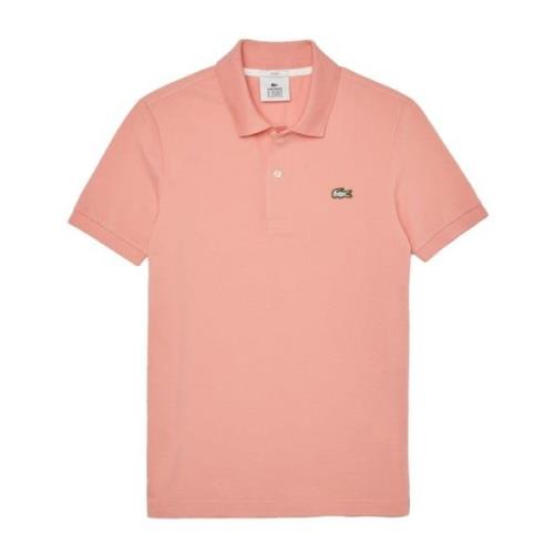 Lacoste Slim Fit Live Polo Skjorta Pink, Herr