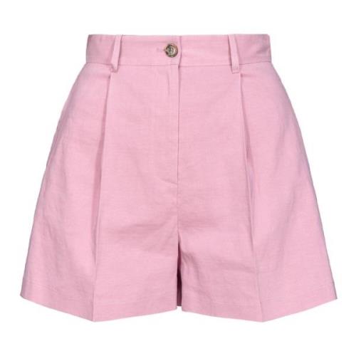 Pinko Rosa Shorts för Kvinnor Pink, Dam