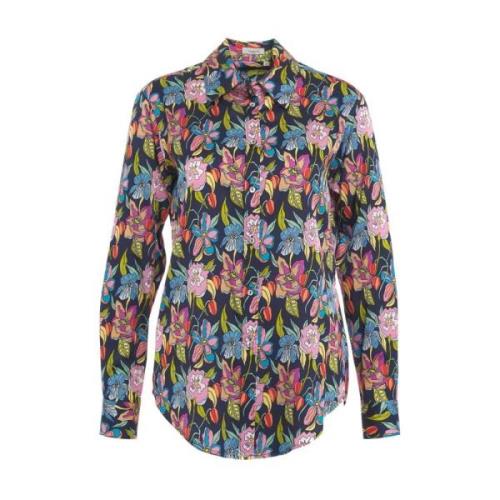 Himon's Multifärgade Skjortor för Kvinnor Multicolor, Dam