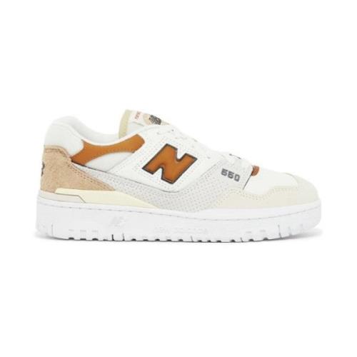 New Balance Vita Sneakers med Beige Detaljer White, Dam