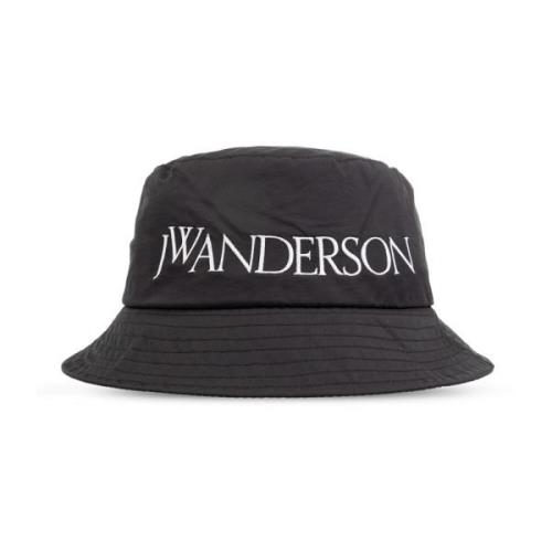 JW Anderson Hinkhatt med logotyp Black, Unisex