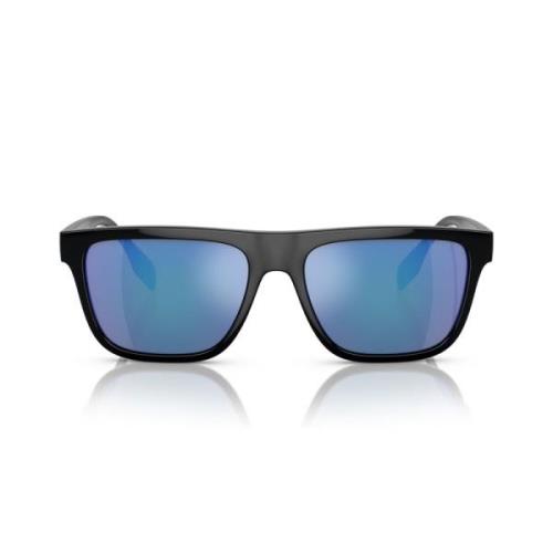 Burberry Trendiga solglasögon med ikoniskt logotyp Black, Unisex