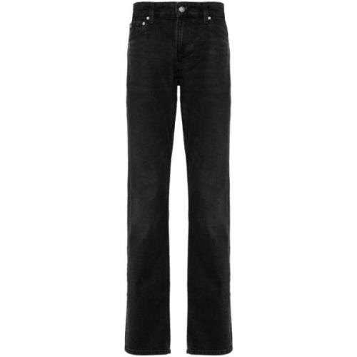 Calvin Klein Jeans Svarta Jeans för Män Black, Herr