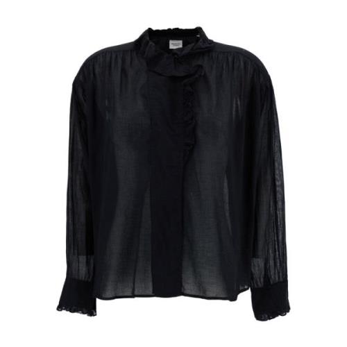 Isabel Marant Étoile Svarta skjortor från Pamias Black, Dam