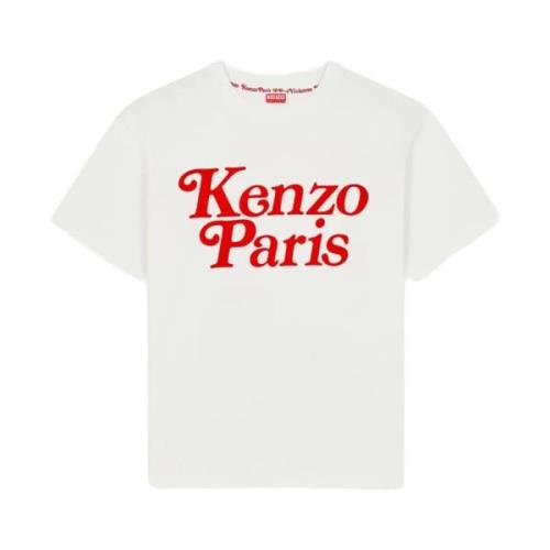 Kenzo Kortärmad T-shirt White, Dam
