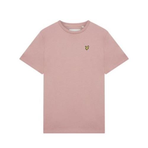 Lyle & Scott Herr Bomull T-Shirt Pink, Herr