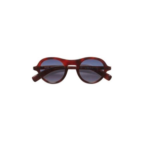 Kaleos Vintage Sfäriska Solglasögon Brown, Unisex