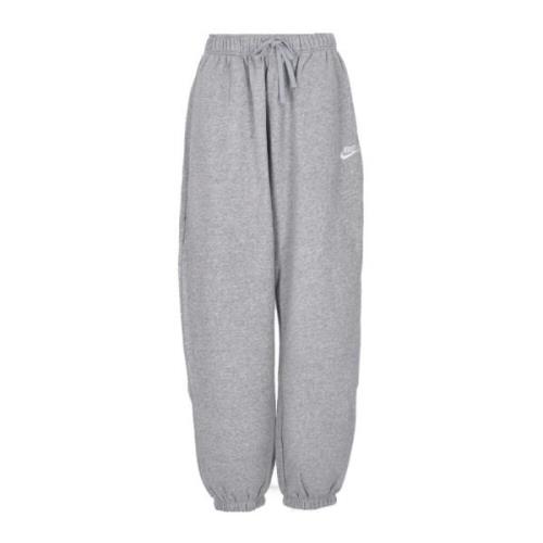 Nike Oversized Club Fleece Sweatpants Gray, Dam