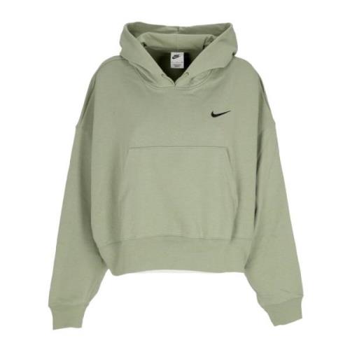 Nike Oversized Pullover Hoodie för kvinnor Green, Dam