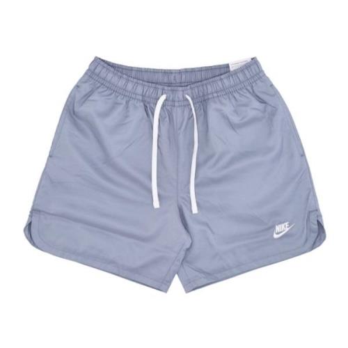 Nike Club Woven Lined Flow Shorts Gray, Herr