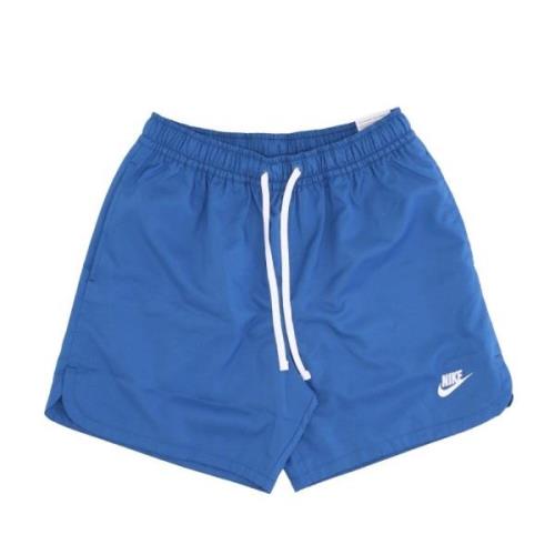 Nike Club Woven Lined Flow Shorts Blue, Herr