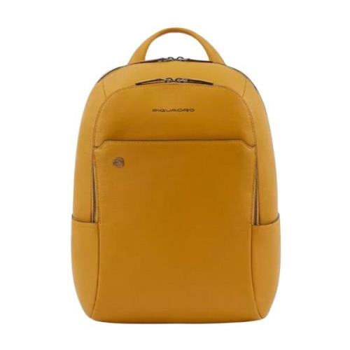Piquadro Uni Bags Bucket Bag Backpack Yellow Ss23 Yellow, Unisex