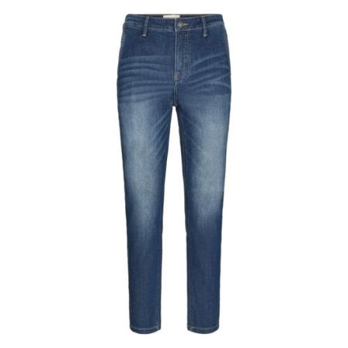 Freequent Slim-fit Jeans Blue, Dam