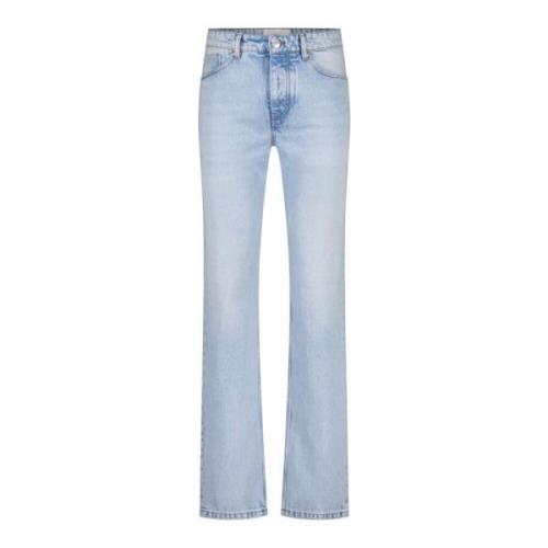 Ami Paris Klassiska Straight-Fit Jeans Blue, Herr