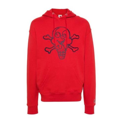 Icecream Röd Cones Bones Hoodie för Män Red, Herr