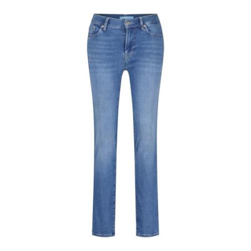 7 For All Mankind Slim-Fit Skinny Jeans Blue, Herr