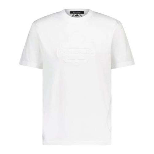 Dsquared2 Logo-Print T-Shirt White, Herr