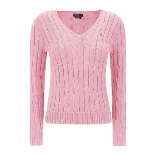 Ralph Lauren Rosa Sweaters av Polo Pink, Dam