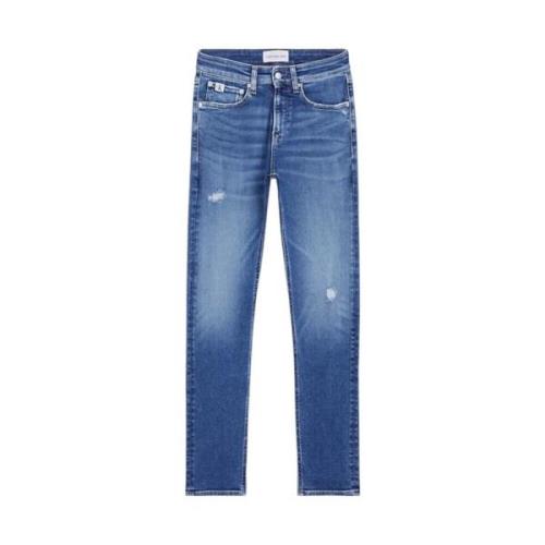 Calvin Klein Klassiska Denim Jeans Blue, Herr