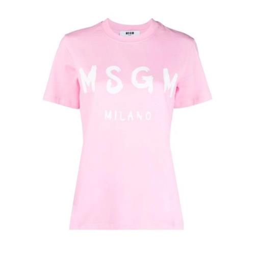 Msgm T-shirts Pink, Dam