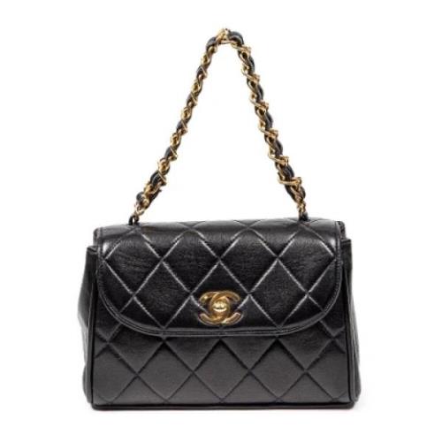 Chanel Vintage Pre-owned Laeder handvskor Black, Dam