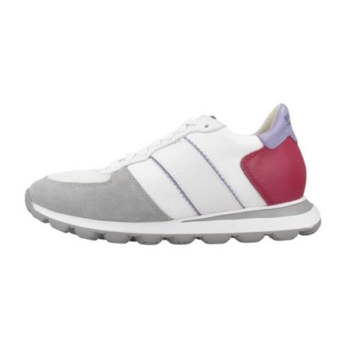 Geox Stiliga Spherica VSeries Sneakers för Kvinnor Multicolor, Dam