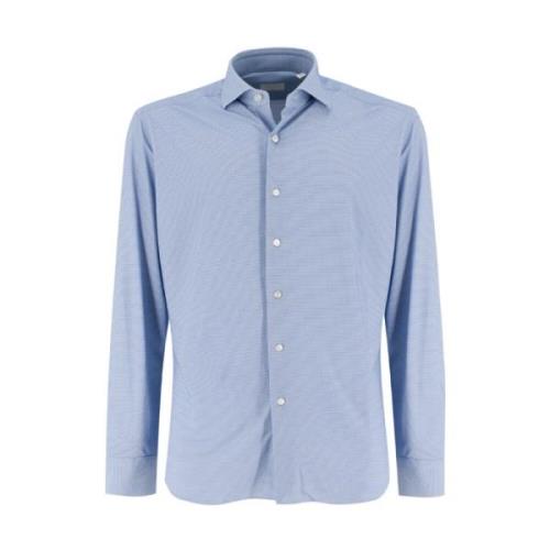 Xacus Skrynkelfri Slim Fit Skjorta för en Perfekt Look Hela Dagen Blue...