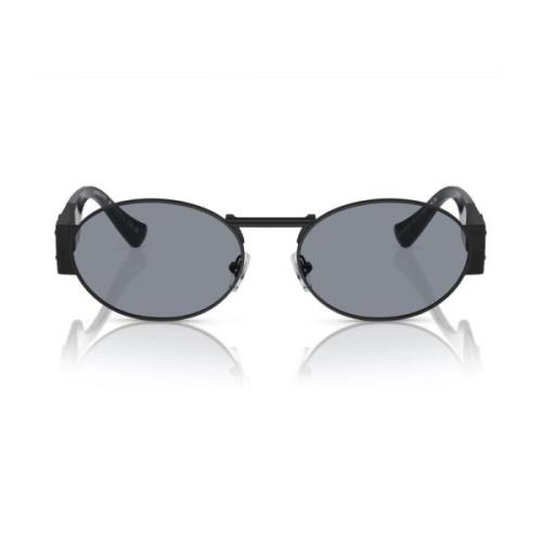 Versace Unisex Ve2264 Solglasögon med Gråa Linser Black, Unisex