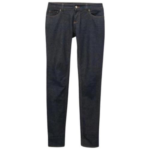Gucci Vintage Pre-owned Denim jeans Blue, Dam