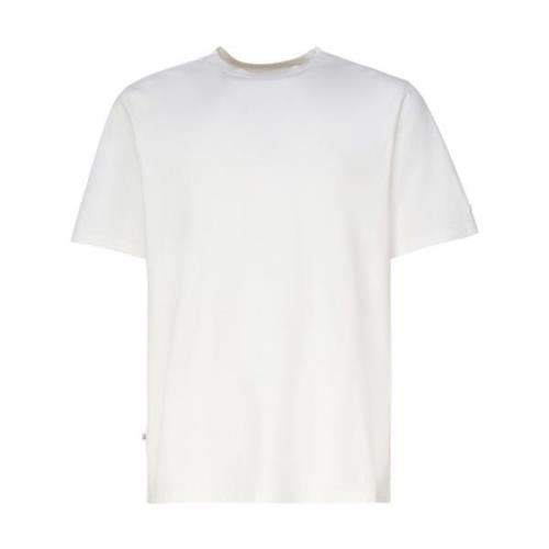 Autry Vit Bomull T-shirt med Halsringning White, Herr