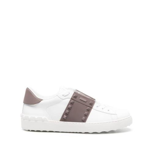 Valentino Garavani Rockstud Untitled Brun Sneakers Brown, Herr