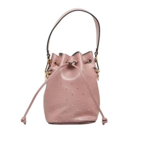 Fendi Vintage Pre-owned Laeder handvskor Pink, Dam