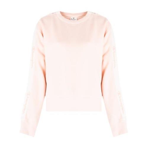 Champion Klassisk Kort Sweatshirt Pink, Dam