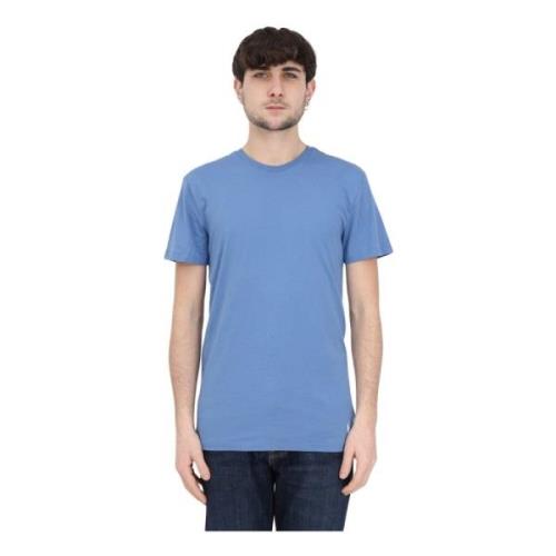 Ralph Lauren Blå Logo T-shirt Unisex Range Blue, Herr