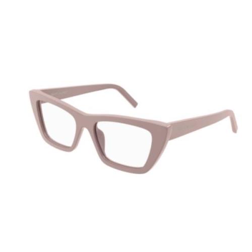 Saint Laurent Stiliga Glasögon Pink, Unisex