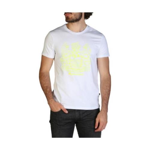Aquascutum T-Shirt Qmt019M0 White, Herr