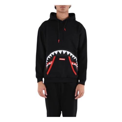 Sprayground Gömd Hajsweatshirt Black, Herr