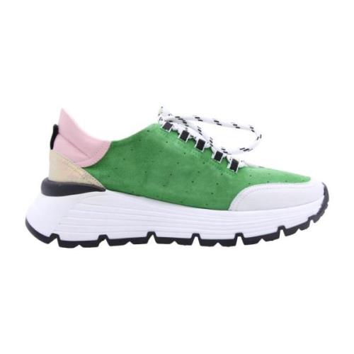 Brù Milano Stiliga Unhao Sneakers Green, Dam