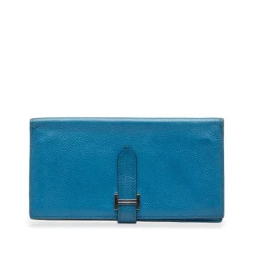 Hermès Vintage Pre-owned Laeder plnbcker Blue, Dam