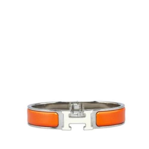 Hermès Vintage Pre-owned Metall armband Gray, Dam