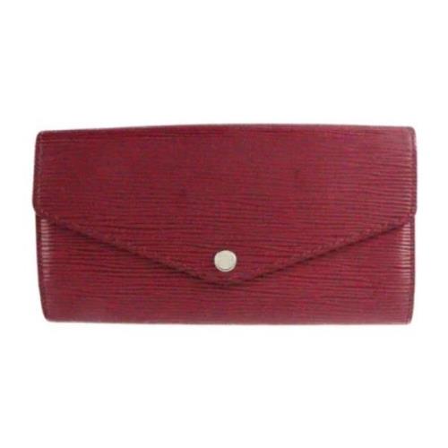 Louis Vuitton Vintage Pre-owned Läder plnbcker Red, Dam