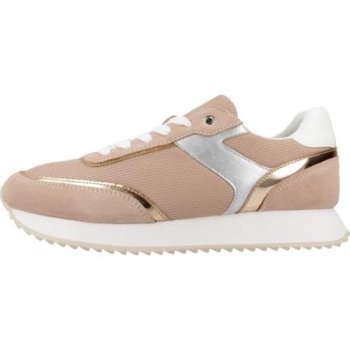 Geox Stiliga Casual Sneakers för Kvinnor Pink, Dam