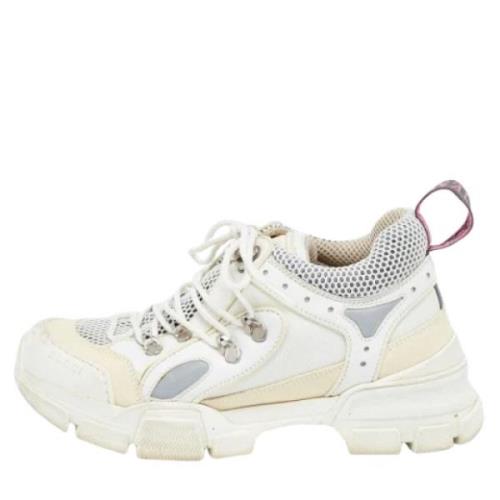 Gucci Vintage Pre-owned Mesh sneakers White, Dam