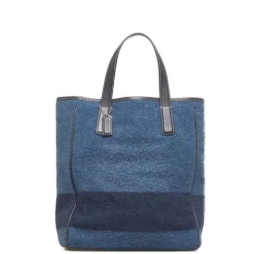 Coach Pre-owned Pre-owned Ylle totevskor Blue, Dam