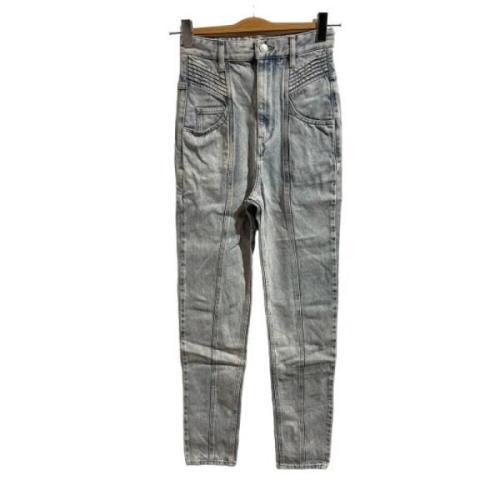 Isabel Marant Pre-owned Pre-owned Bomull jeans Blue, Dam